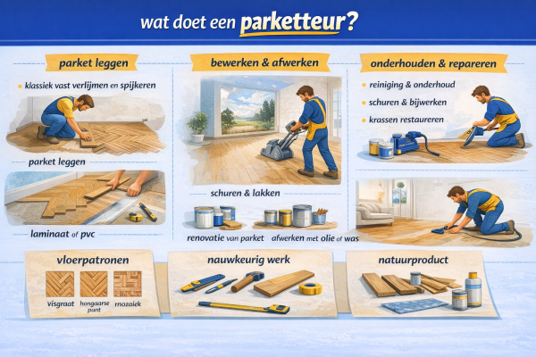 Wat doet een parketteur